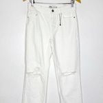 ZARA Relaxed Rigid White Denim Jeans Size 2 NwT Photo 0