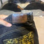 Rocawear  Jeans Vintage 7 Low-Rise Gold Sequin Bling Pockets Bootcut Photo 2