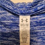 Under Armour  blue long sleeve loose fit Hooded Shirt size womens medium Photo 2