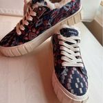 The  Shoes Farm Rio Platform Sneakers Ainika Tapestry  size 8.5 Photo 2