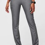 FIGS Womens Yola Skinny Scrub Pants Graphite Gray Small P Nurse Medical Workwear Photo 0