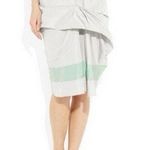 Marc Jacobs NEW Grey Pleated Detail Midi Skirt, Size 6 EXCELLENT! Photo 0