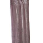 Sabina Musayev Fiona Lilac Metallic Maxi Dress XS Purple Photo 9