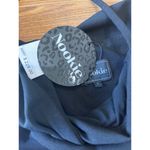 Nookie bodycon black Athena Off Shoulder Halter Midi Dress size S Photo 12