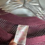 No Boundaries  Maroon Mesh Accent Cropped Sweatshirt Top size XL Photo 1