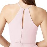 Azazie NWT  BLUSHING PINK CHIFFON CROPPED TOP SIZE XL Photo 1