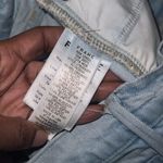 frame denim Le Tour Light Blue Denim Women's Shorts size 27 Photo 5