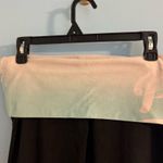 vintage y2k pink yoga legging capris blue ombré with dog detail size M Size M Photo 2