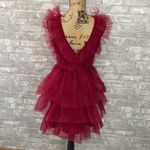 SheIn Joyfunear Deep V Neck Mesh Dress Photo 4