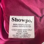 Showpo CLABELLE MIDI DRESS ONE SHOULDER RUFFLE TULIP HEM | 10 NWT Pink Photo 13