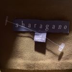 Sharagano NWT  Spanish Olive Button Front Tiered Pleated Dress Sz 16 Roll Sleeve Photo 8