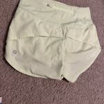 Lululemon Yellow Speed Up Shorts Photo 2