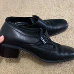 Easy Spirit Size 8.5 Black Heeled Loafers  Photo 0