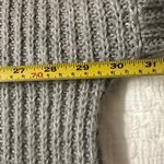 Elodie  from Anthropologie gray crew neck pullover sweater size large Photo 5