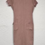 Torrid Pink Short Sleeve Ribbed Sweater Dress Womens L Preppy Modest Knee Length Photo 0