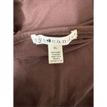 Eye Candy Brown v neck top Photo 5