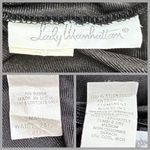 Vintage 70s Black Satin Lace Slip Skirt. XS/S. Lingerie Whimsigoth Coquette Goth Photo 8