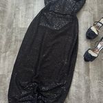 Rachel Roy NWT Sequined Cross Neck Party Cocktail MIDI Dress Size XS Photo 4