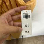 Abercrombie & Fitch NWT  Yellow Fitted Mini Dress Women's Size XL Photo 2