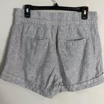 Athleta Cabo Linen 4" Short Women's 8 Gray Pockets Lightweight Activewear Beach Photo 8