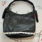 Liz Claiborne Black Leather Hobo Bag with Slouchy Design Photo 3