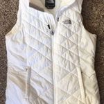 The North Face  White Bubble Vest Photo 0