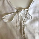 Catherine Malandrino Crop Linen Top Photo 6