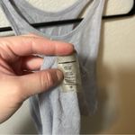 Alexander Wang  Gray Lavender Razorback Tank SMALL Photo 2