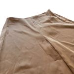 Vince  Silk-Blend Wide-Leg Satin Dress Pants Beige Cropped Trousers Size 00 NWT Photo 5