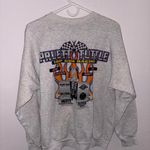 Hanes Pruett Tuttle Top Gun Racing Graphic Gray Sweatshirt Size L Photo 2