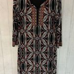 JM Collection  Split-Neck Sheath Dress Women's Size small Business Casual… Photo 0