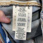 frame denim Distressed Le Skinny De Jeanne Crop Jeans In Stanwell Wash Size 25 Photo 5