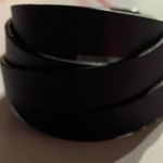 Mens and Womens Fashion Jewellery Bracelet Black Photo 1