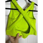 Alphalete Vault Sports Bra Neon Yellow Green Medium Photo 3