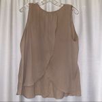 Maurice's Tan and beige lace tank top XL Photo 2