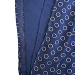 Michael Kors Navy Sleeveless Dress with Chain Accent and Gold Circle Design Photo 3