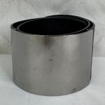 Emporio Armani Size 38 YEWH37 Cuffed Wide Leather Belt Photo 2