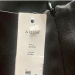 AQUA NWT  Bubble Hem Sleeveless Spaghetti Strap Mini Sheath Dress Photo 4