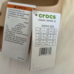 Crocs  Classic V2 Slide Sandal, Cognac, Size M7, W9, NWT Photo 7
