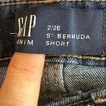 Gap  Denim Bermuda Shorts Size 2 Photo 1