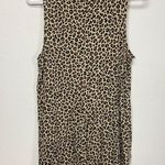 Old Navy Leopard Top Blouse Womens Large Summer Breathable Animal Print Tank Photo 2