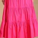 Jason Wu  $315 Tiered Hot Pink Ruffle Maxi skirt with slit size M New with Tags Photo 0
