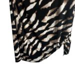 Magicsuit Amal Animal Print One Shoulder Swim Dress in Zimbabwe Size 16 Black Photo 7