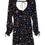 For Love & Lemons Lexy Long Sleeve Floral Mini Dress Size Medium NEW Photo 4