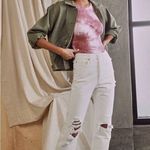 AGOLDE  90's Mid Rise White Loose Fit Distressed Jeans Wash Desert Natural US 28 Photo 9