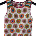 Walter Baker Brayla Top Women’s Size Small Daizy Crochet Tank Sweater Photo 0