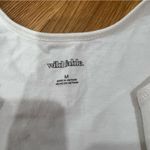 Wild Fable White notch top Photo 2