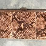 Banana Republic  faux snake clutch Photo 0