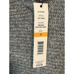 Joseph A  Sweater Womens Medium Heather Gray Collared V Neck Pullover Long Sleeve Photo 8