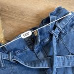 Pilcro and the Letterpress Anthropologie  Paperbag wide leg crop pants Photo 3